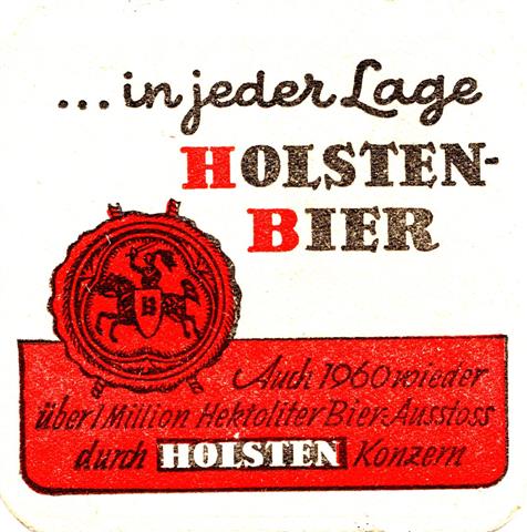 hamburg hh-hh holsten in jeder 3a (quad185-auch 1960-schwarzrot)